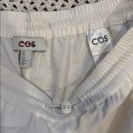 COS  Elasticated Barrel-leg Trousers Women’s M Old White Photo 5