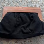 Apt. 9  Wooden Hinge Clutch Black Brown Photo 1