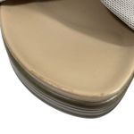 Donald J Pliner Freea‎ Sandals Women's 9 Platform Knot Slide Beige Casual Shoes Tan Photo 3