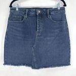 Old Navy Women's High Rise Secret Slim Pockets Denim Pencil Skirt Blue Size 12 Photo 0