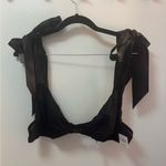 Anthropologie NWT By Bow-Shoulder Mesh Triangle Bra Photo 4