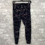 Zyia  Active Black Foil 7/8 Leggings Photo 3