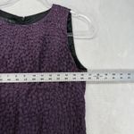 Lafayette 148 Purple Dress Sleeveless Textured Sheath Cocktail Size 4 Photo 1