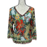 Vintage Y2K Cap Juluca A New Story by Aldo Martins Floral Mesh Top Distressed S Photo 1