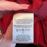 Anthropologie Maeve x - Cerise Red Mock Neck Swing Knee Length Dress Sz L Photo 8