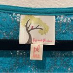 Anthropologie FIG AND FLOWER Embroidered Floral 3/4 Shoulder Blouse Photo 1