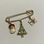 Gold Tone Brooch Safety Pin Photo 4