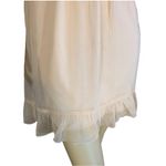 Johnny Martin  CREAM & BLACK CHIFFON RUFFLED BABY DOLL DRESS (1) Photo 6