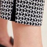 Anthropologie #91 Black Larkin Jacquard Trouser in Black Motif Photo 1