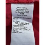 Madewell NWT  Habotai Silk Tiered Halter Dress Watermelon Red High Neck Size XXS Photo 10