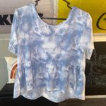 tye dye baby doll top Blue Size XL Photo 0