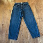 AGOLDE ātapered leg high rise black jeans size 29 Photo 3