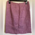 Banana Republic 🌞 Pink  & White Linen Blend Mini Skirt with Back Zipper A Photo 6