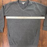 Zenana Outfitters  grey v-neck tunic sweatshirt, size S/M Photo 13