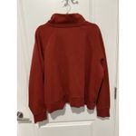 Under Armour  Women's UA Rival Fleece Textured ½ Zip Earthen Orange Size‎ 2XL Photo 1