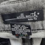 Willi Smith Gray Denim Wide Leg Trouser Jean Size 8 Bootcut Gray Jeans Photo 4