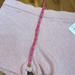 Altar'd State Altar’d State Lana High Rise Pink Cotton Pull On Sweater Shorts New XXL Cotton Photo 7