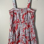 Talbots  Plus Size 14 Dress Smocked Palm Tree Fit & Flare Midi Dress NEW NWT Photo 8