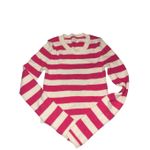 Aerie striped Terry cloth knit top cut out back long sleeve small #741 Photo 2