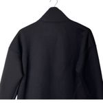 Champion  Fleece Sweatshirt Women’s Size XS Black Mock Neck Zip Shoulder Pullover Photo 6