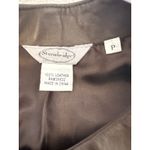 Stonebridge Petite Women’s 100% Leather Vest Brown Size XS Photo 4