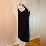 ADAY  Over In One Wrap Dress Black Medium EUC Photo 3