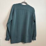 Sage  Collective Teal Crewneck Top Oversized Small Softstreme Photo 8
