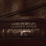 Beautiful Brazilian Leather Heeled Boots Brown Size 8.5 Photo 5