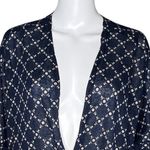 Torrid  Kimono Womens 2X Blue Red Geometric‎ Multi Pattern Boho Bohemian Casual Photo 4