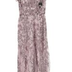 La Femme 27956 Lace Column Gown Dusty Lilac Size 8 NWT Photo 1
