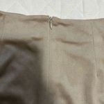 Olivaceous  Asymmetrical Fringe Skirt in Tan Photo 1