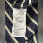 Madewell  Navy and Cream Striped Knit Top Photo 6