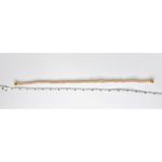 Pink Pearl Beaded Twisted Necklace & Bracelet, Hoop Pearl Earrings Set White Photo 1