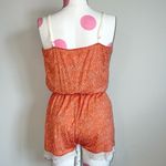 🔥 3/$30 Gilligan & O’Malley Total Comfort Pajama Romper Orange Size XS Photo 7