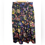 Tibi  Print Tech floral midi skirt size 12 Photo 1
