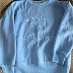Princess Polly Light Blue Crewneck Photo 1