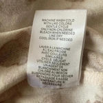 💥🆕 Como Blu Smocked All Over Print Short Sleeve Top M🆕 Brown Size M Photo 9