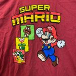 Nintendo Super Mario Bros Adventure Video Game Red T-Shirt 2XL Photo 1