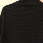 Loft Women’s Ann Taylor  long Open cardigan sweater ribbed black size medium Photo 3
