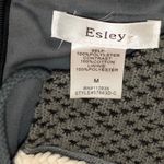 Esley  Embroidered Knit Sweater Dress M Photo 4