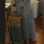 joe's jeans Denim Maxi Skirt SIZE 30 Full A-Line Jean Western Rigid Country $218 Photo 6