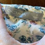 Octavia Bohemian Blue And White Floral Print One Shoulder Ruffle Top Size S Photo 5