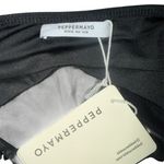 Peppermayo NWT- Sunbeam Mesh Halter Top – Black - Size: 6 Photo 5