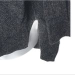 The Limited  Dark Grey Scoop Neck Tunic Sweater Women’s XXL High Low Hem Photo 6