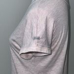 Columbia V-Neck Lightweight Short Sleeve Light Pink Knit Tee Shirt Womens XS Photo 2