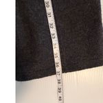 Anthropologie Luii Women's L Charcoal Gray Wool Ruffle Collar Button Front Coat Size L Photo 8