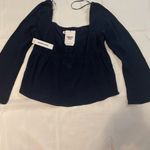 Princess Polly  Deep Blue Blouse Photo 2