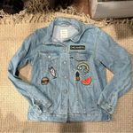 Bershka  #DENIM JACKET SMALL
GOOD CONDITION BLUE Photo 0