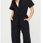 Fabletics Brand New  Black Utility Jumpsuit Wide-Leg Design Women's XL Photo 0