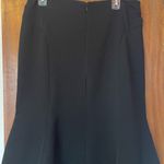Calvin Klein  Women Black Quilted Peplum Lined Business Pencil Skirt Size 8 Photo 3